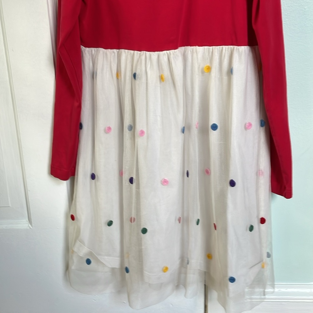 Hanna Andersson twirl polka dot dress size 8 - Picture 2 of 4